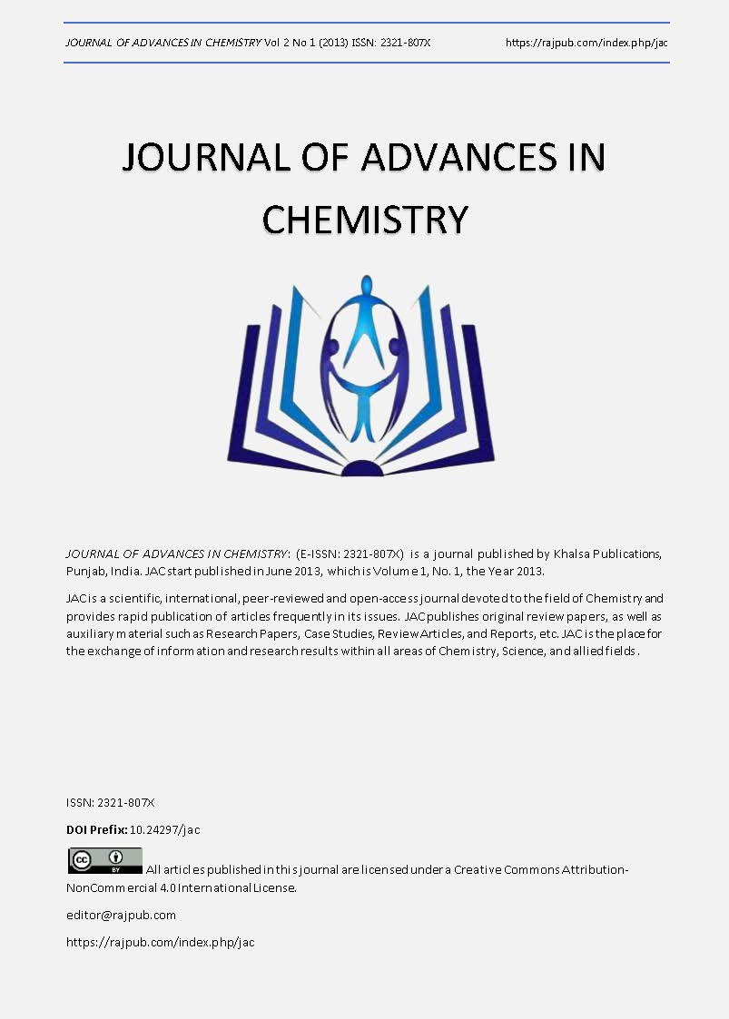 Journal Of Advances in Chemistry