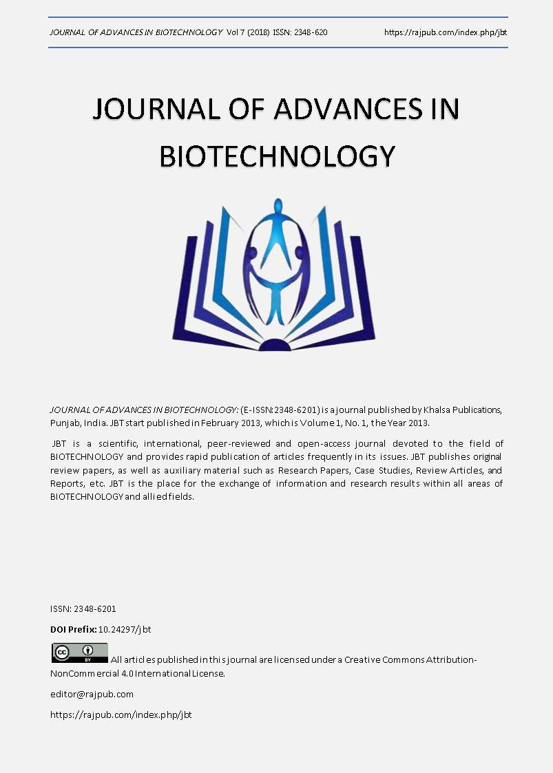 					View Vol. 7 (2018): ADVANCES IN BIOTECHNOLOGY
				